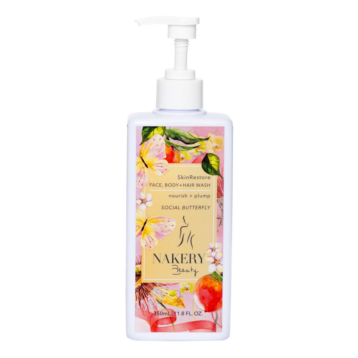 Nakery Beauty SkinRestore Face, Body & Hair Wash-Choose Scent-