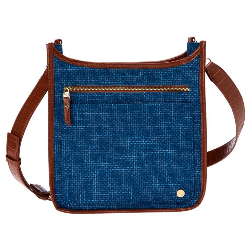 Samantha Brown To-Go Tweed Crossbody