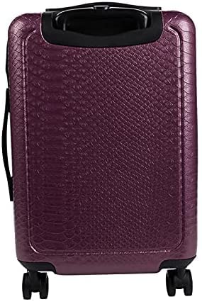 Samantha Brown 2-piece 22" Hardside Spinner and Cosmetic Case - Burgundy