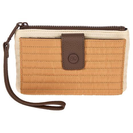Samantha Brown To-Go RFID Quilted Travel Wallet