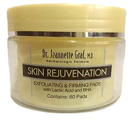 Dr. Jeannette Graf Skin Rejuvenation Exfoliating and Firming Pads with Lactic Acid and BHA