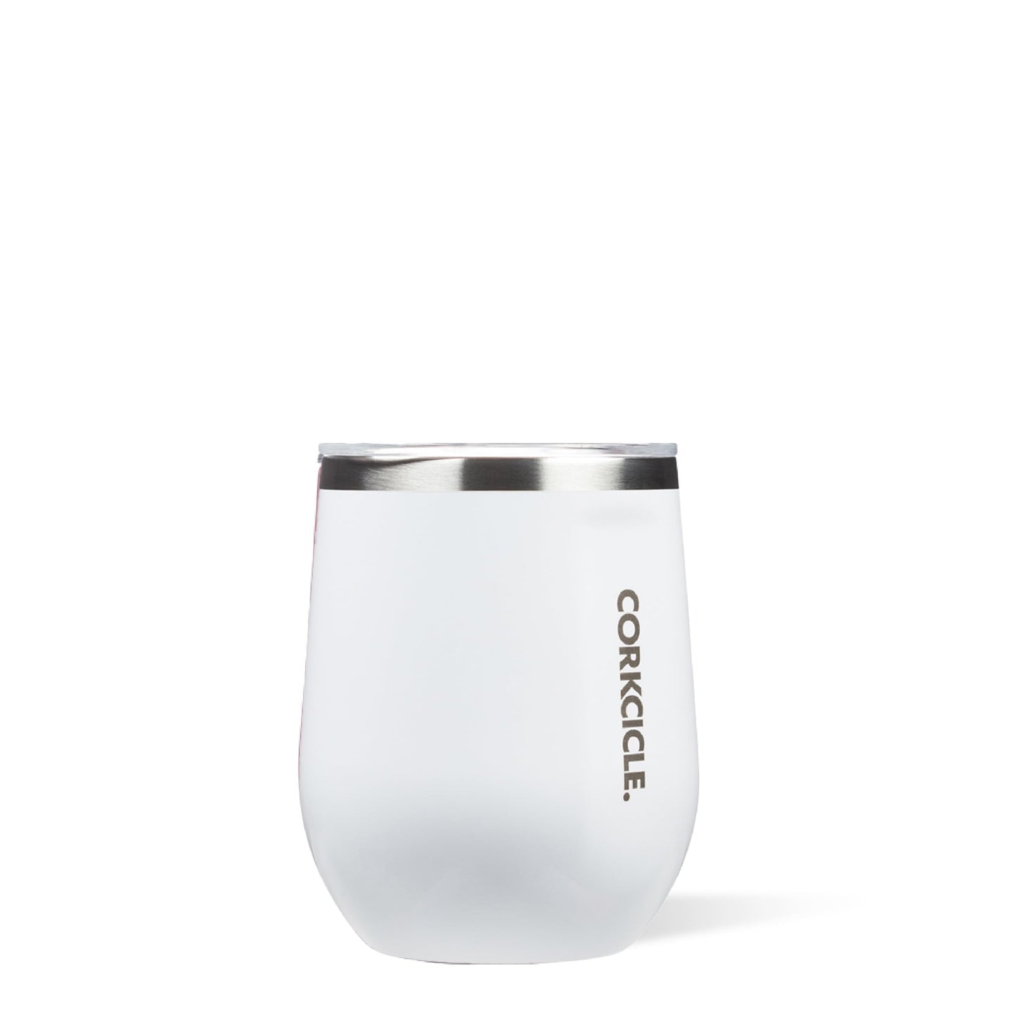 Corkcicle Stemless Insulated Wine Glass Tumbler, 12 oz – Stainless Steel Stemless Wine Glass Keeps Beverages Cold for 6 Hrs, Hot for 3 Hrs