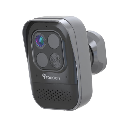 TOUCAN Wireless Outdoor Security Camera - 1080p HD, Night Vision, Motion Detection, Weatherproof, 2-Way Audio - Smart Home Surveillance System with App Control - Easy Installation 1 Pack