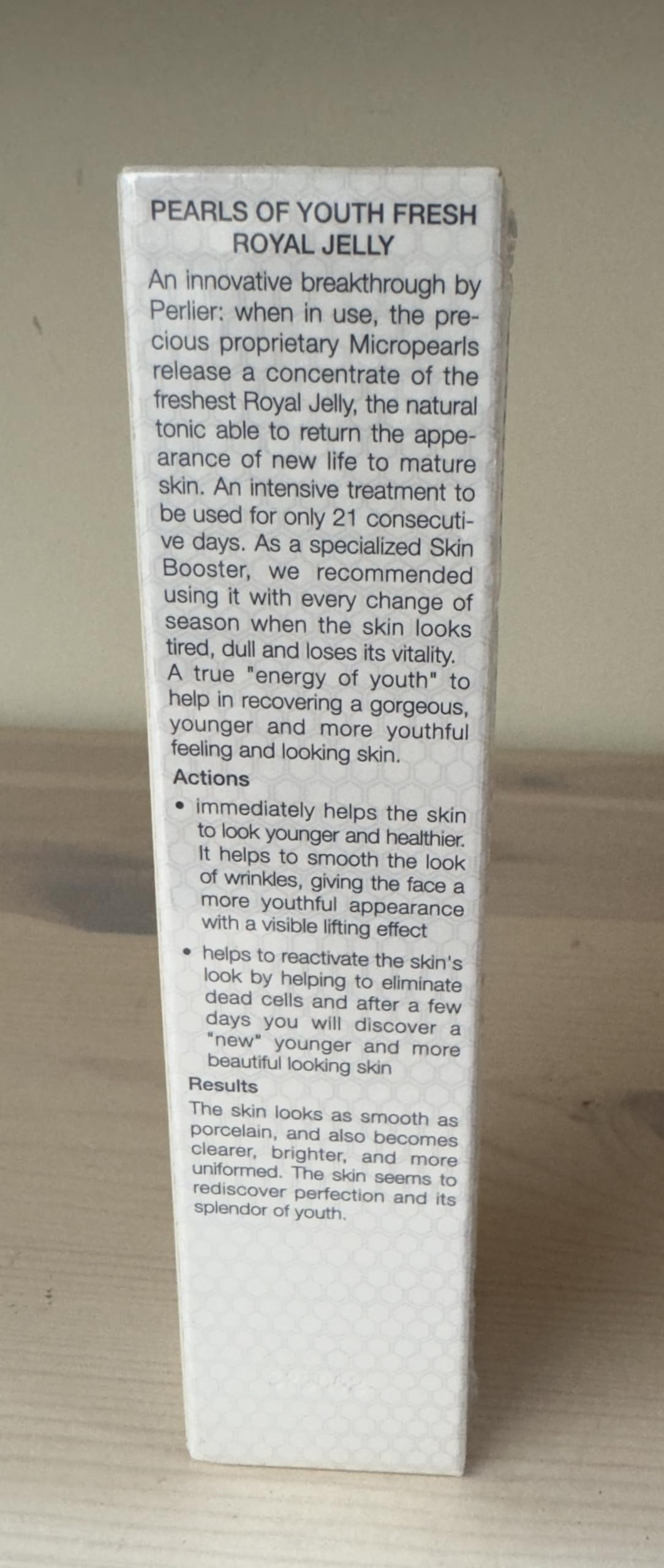 Perlier Royal Elixir Pearls of Youth Fresh Royal Jelly, 1.6 Fl Oz