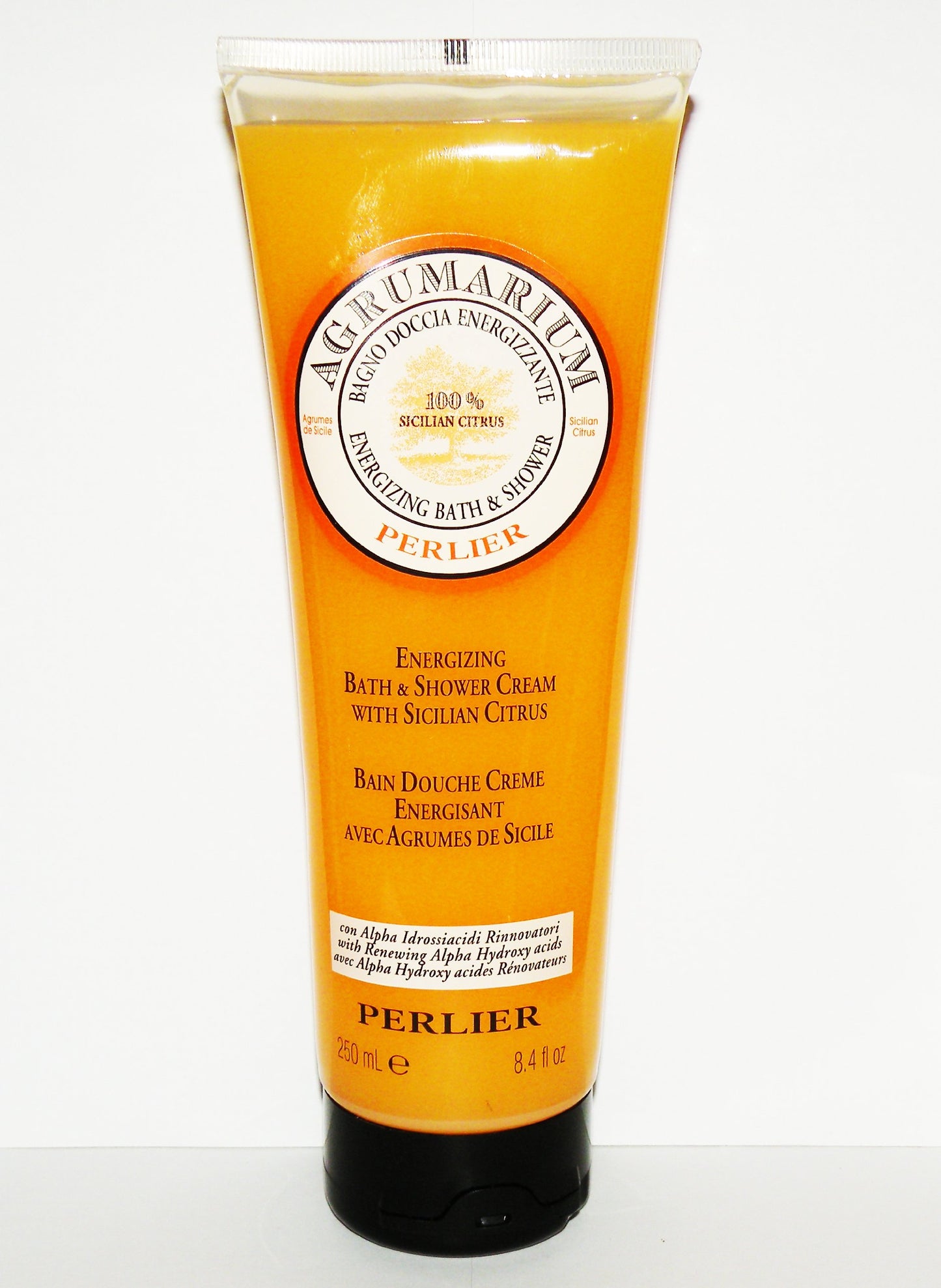 Perlier Agrumarium Energizing Bath & Shower Cream - 8.4 Oz.