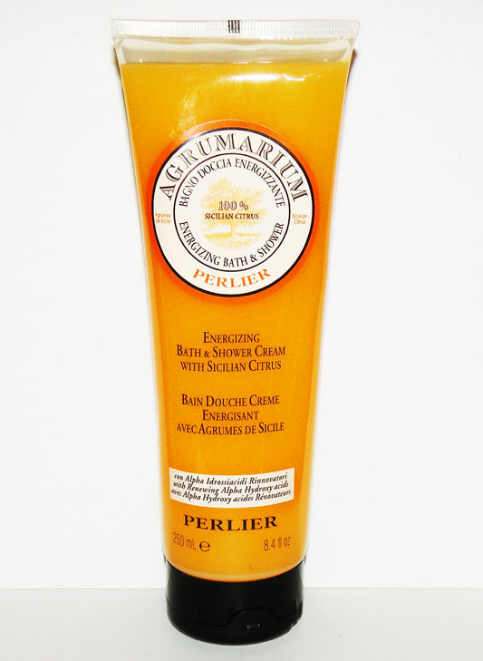Perlier Agrumarium Energizing Bath & Shower Cream - 8.4 Oz.