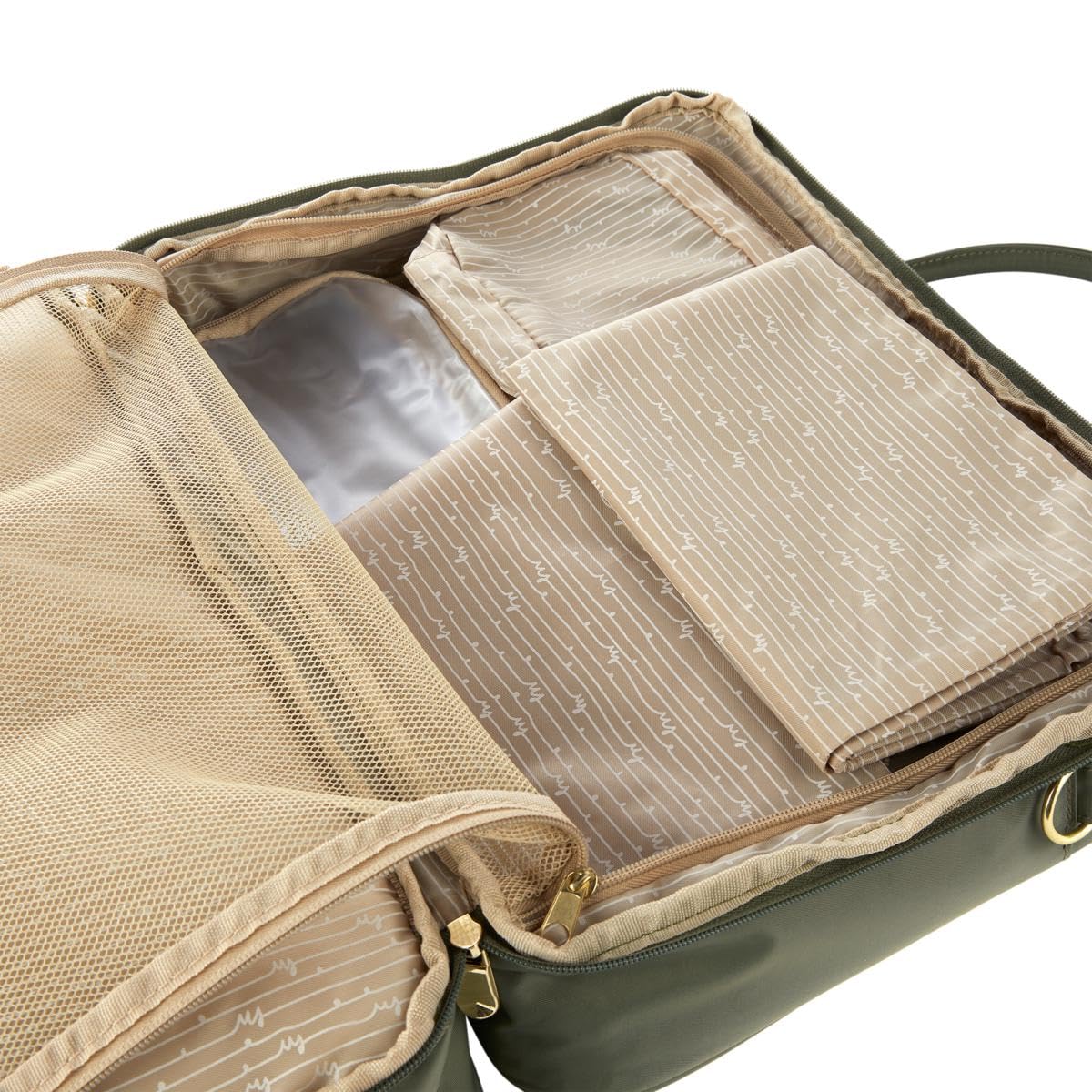 Samantha Brown Carry All Bag with 2 shoe bags & 2 small packing cubes