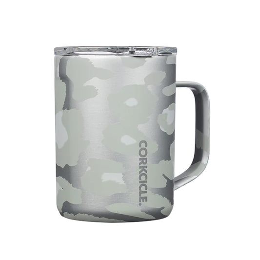 Corkcicle. Snow Leopard Mug, 1 EA