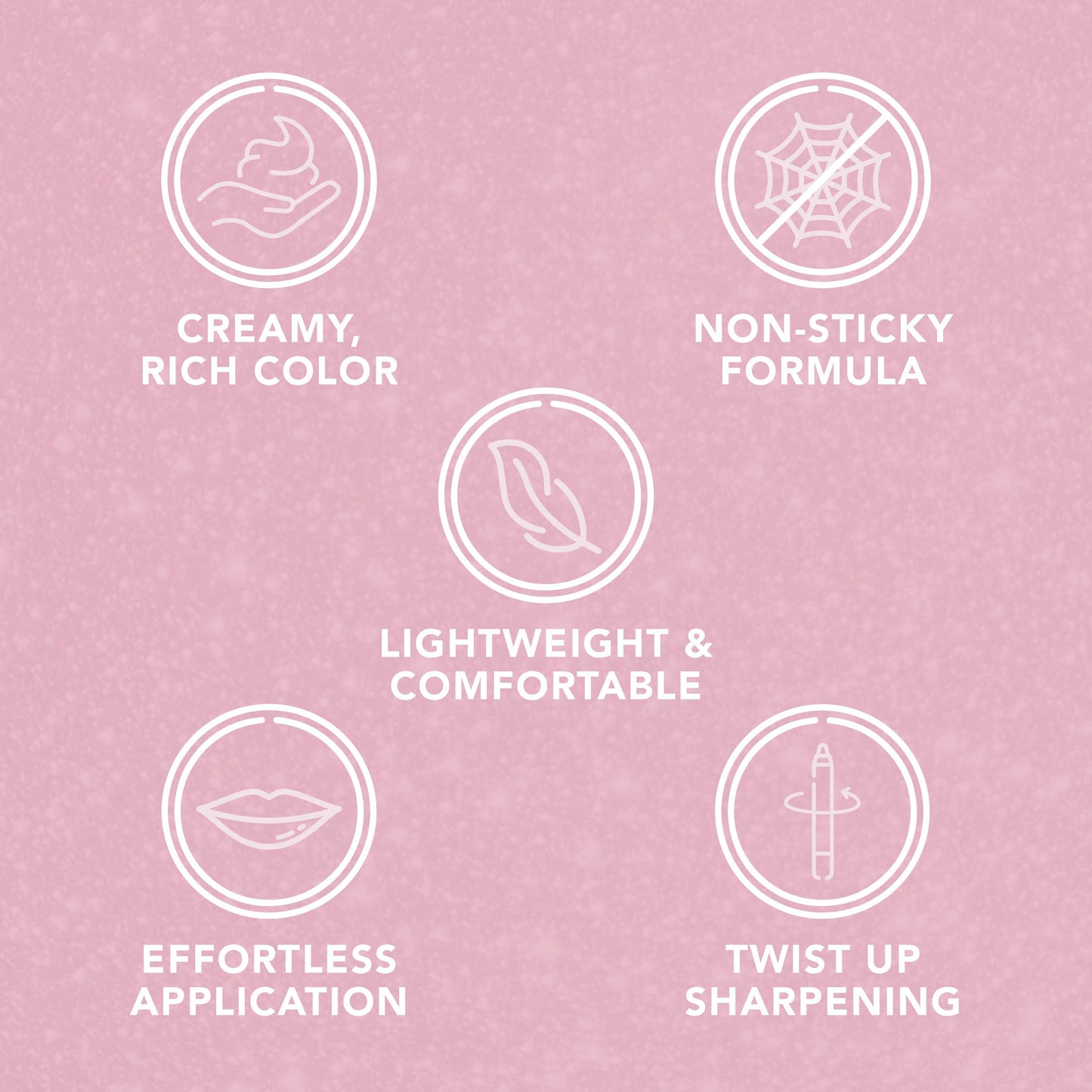 Doll 10 Speak Your Peace Lip Crayon Set - 6 Piece Lightweight Moisturizing Lip Tint Balm Color Collection