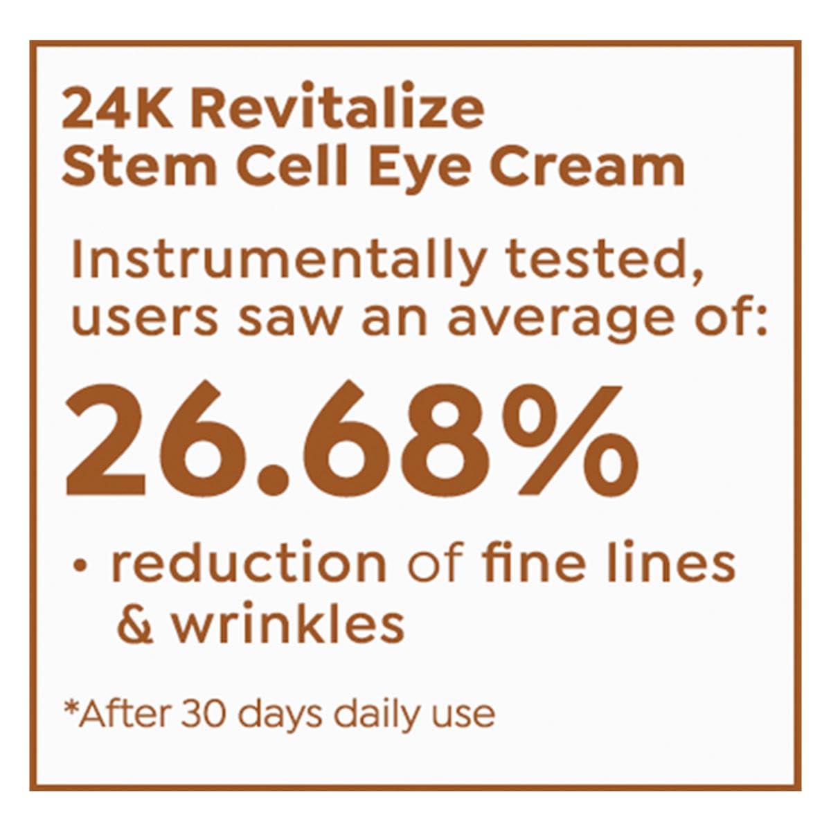 Active Argan 24K Revitalize Stem Cell Eye Cream 1 fl oz