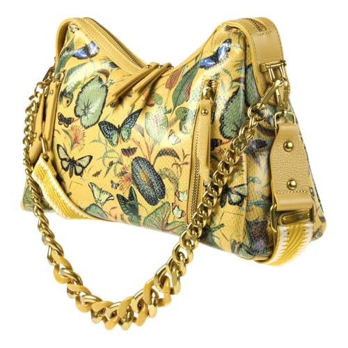 Sharif Legacy Milano Leather Satchel with Two Shoulder Straps