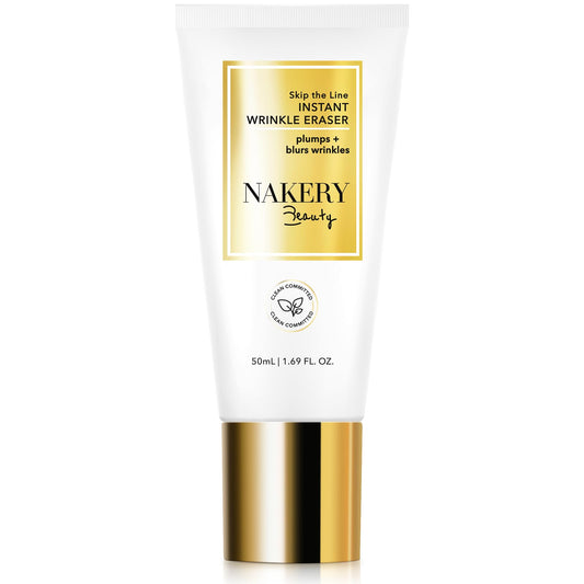 Nakery Retinol Eye Cream - Anti Wrinkle Face Cream with Hyaluronic Acid Face Tightening Serum - Wrinkle Cream for Under Eye - Instant Wrinkle Remover Serum 50ml