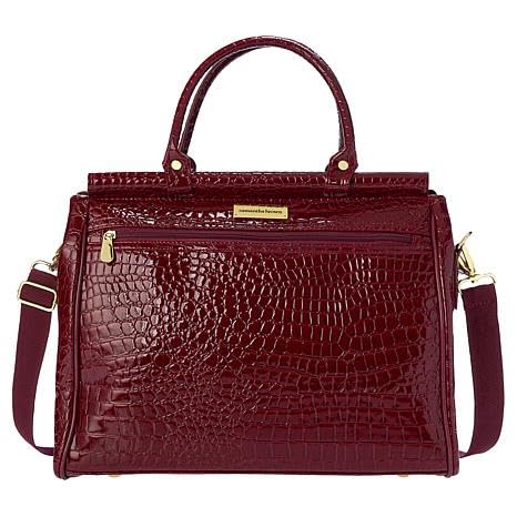 Samantha Brown Croco Dowel Bag