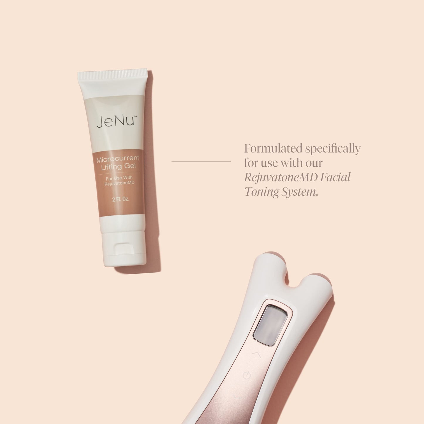 Trophy Skin Microcurrent Lifting Gel - Microcurrent Gel Made with Hyaluronic Acid for RejuvatoneMD Facial Toning System - Instant Face Lift Skin Treatment - 2 fl oz
