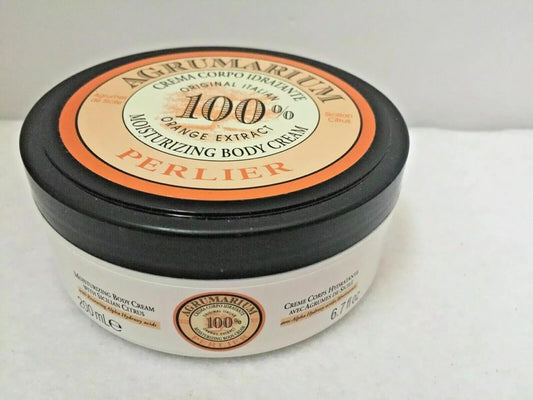 Perlier Sicilian Citrus Moisturizing Body Cream With Renewing Alpha Hydroxy Acids 6.7 fl oz
