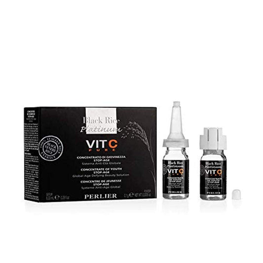 Perlier Platinum Black Rice Vitamin C Pure Concentrate Of Youth Serum, 0.56 fl. oz.