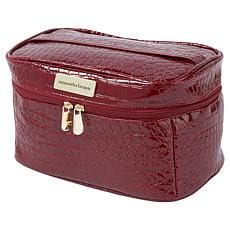 Samantha Brown Croco Cosmetic Case