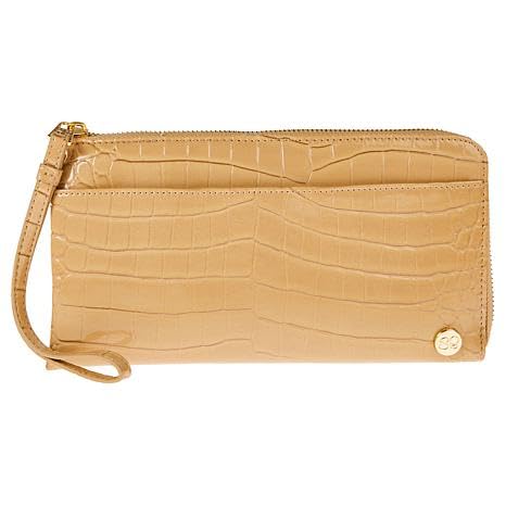 Samantha Brown To-Go Croco RFID Travel Wallet