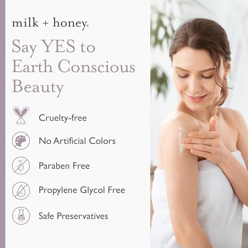 milk + honey Body Cream for Women and Men, Ultra-Nourishing Moisturizing Lotion