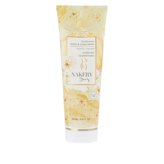 Nakery SkinRestore Body + Hand Wash | Ultra-Foaming | Reinvigorates the Skin | Sulfate-Free (Sparkling Celebrations)