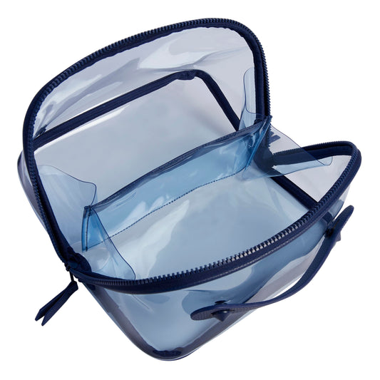 Samantha Brown To-Go Clear Cosmetic Case, Rose