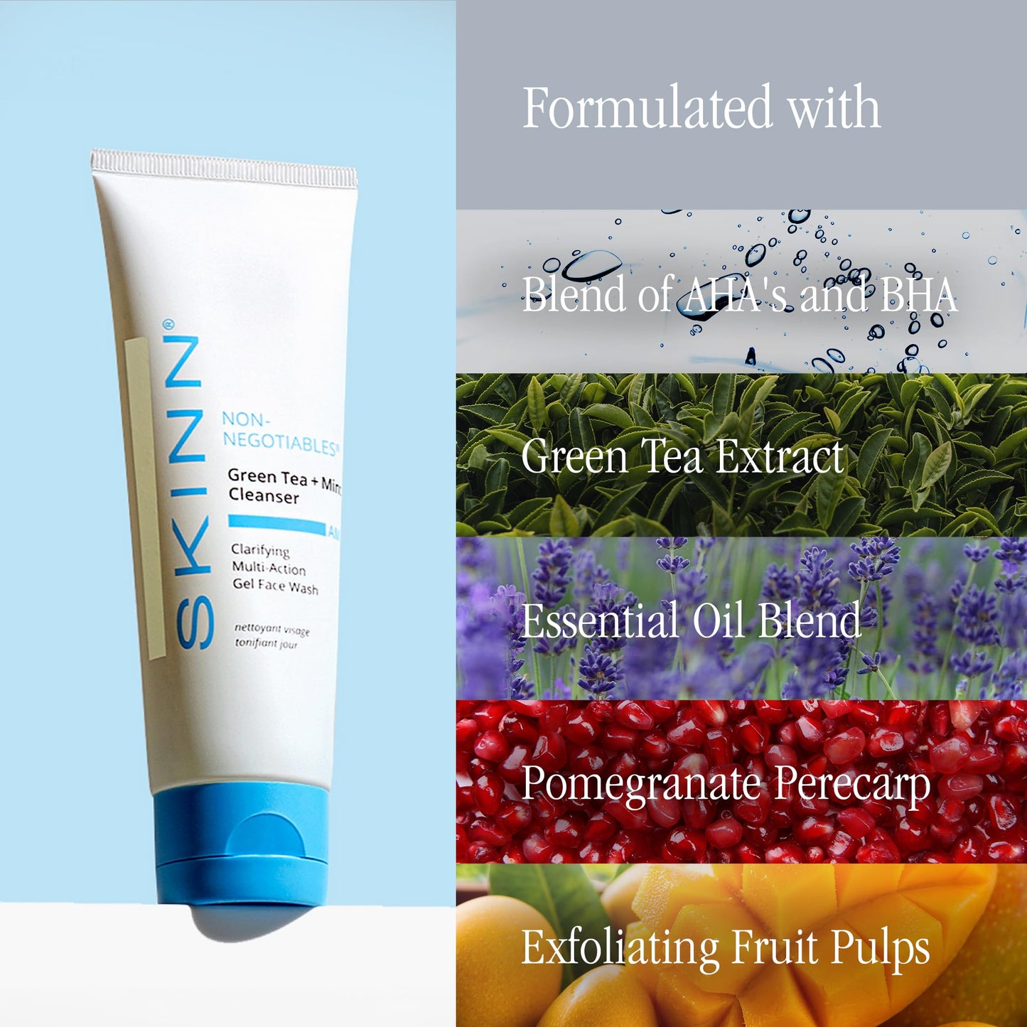 SKINN Day & Night Face Wash for Women & Men