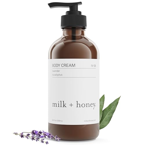 milk + honey Body Cream for Women and Men, Ultra-Nourishing Moisturizing Lotion