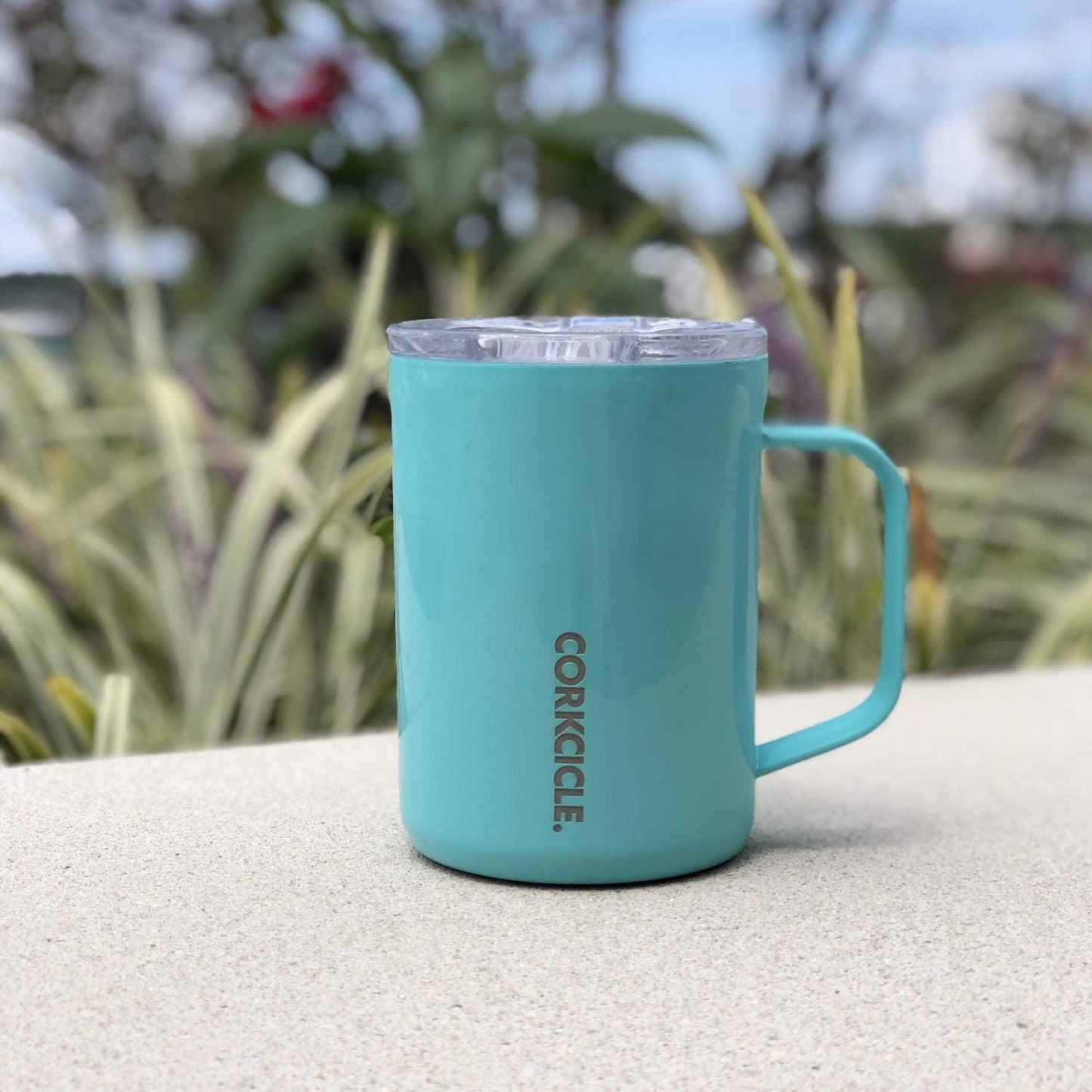 Corkcicle Origins Travel Coffee Mug - Triple Insulated Stainless Steel Cup with Handle for Tea, Hot Chocolate, Coffees, & More - Spill Proof, Reusable, BPA-Free, Dishwasher Safe - 475ml/16oz