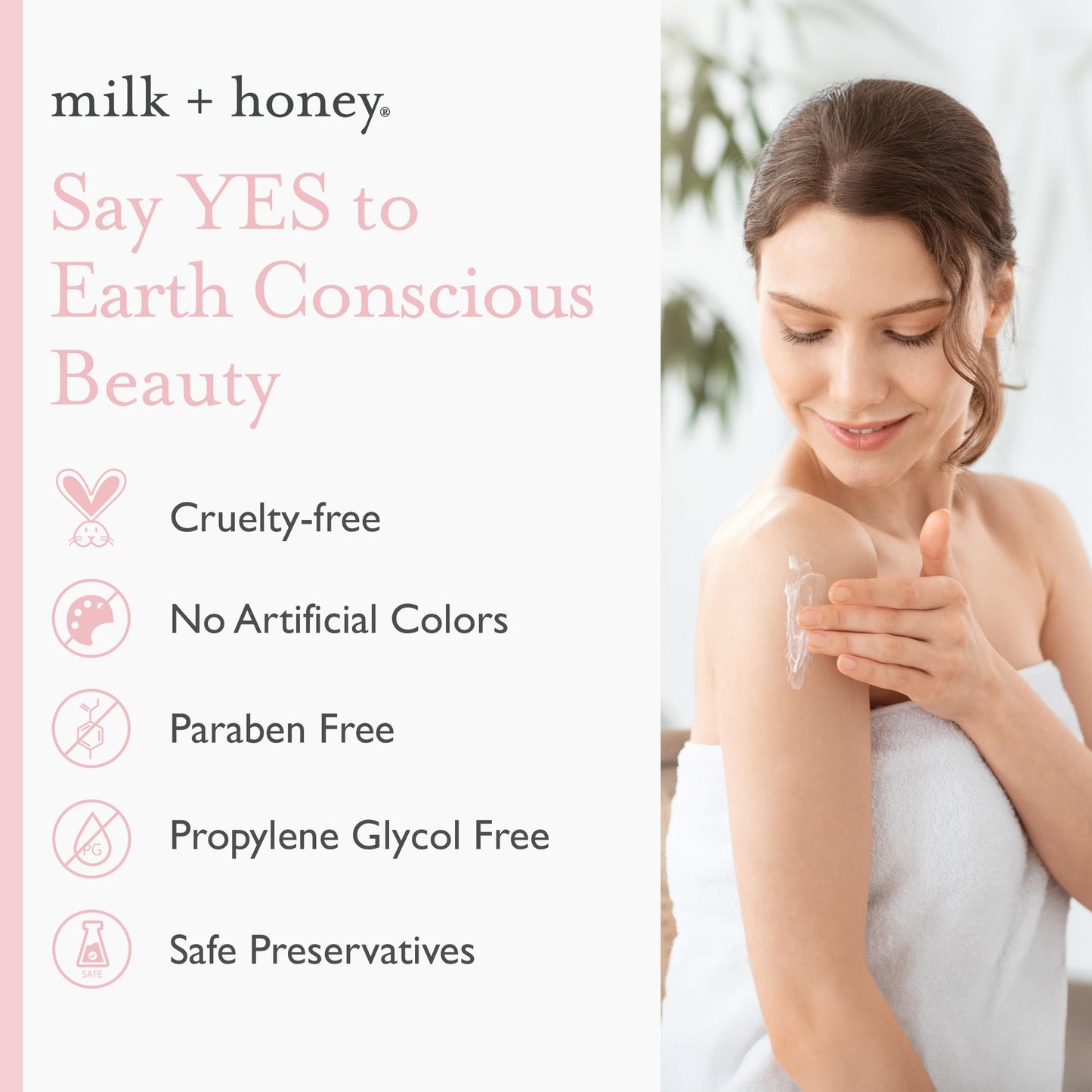 milk + honey Body Cream for Women and Men, Ultra-Nourishing Moisturizing Lotion