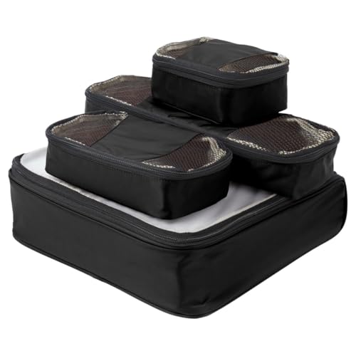 Samantha Brown 4-piece Slim Line Packing Cubes Set