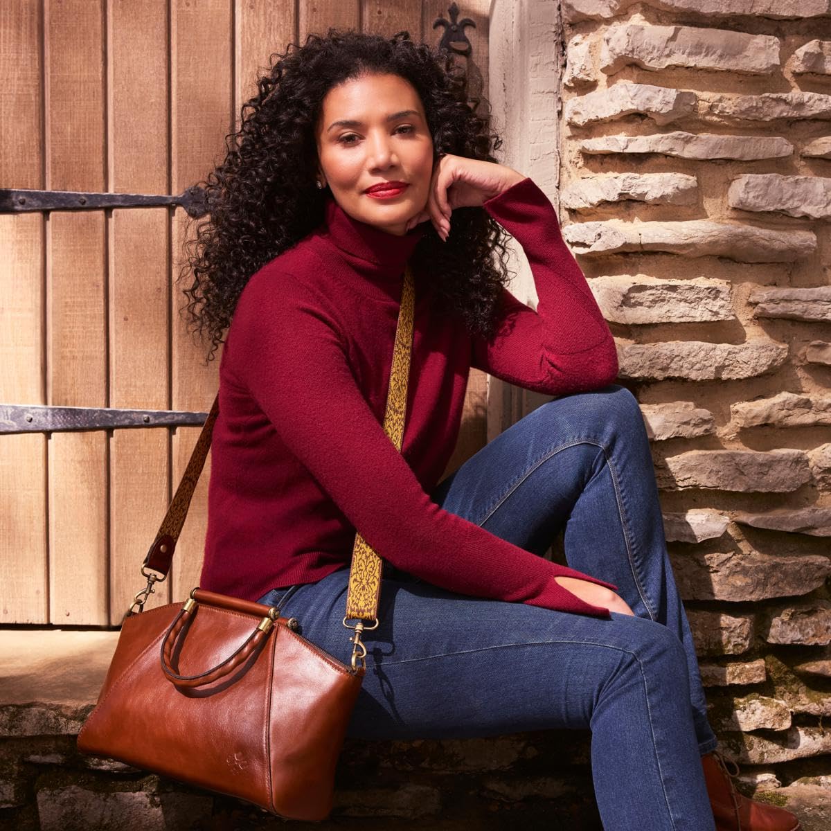 Patricia Nash Sloan Top Handle Satchel - Formal Gray -