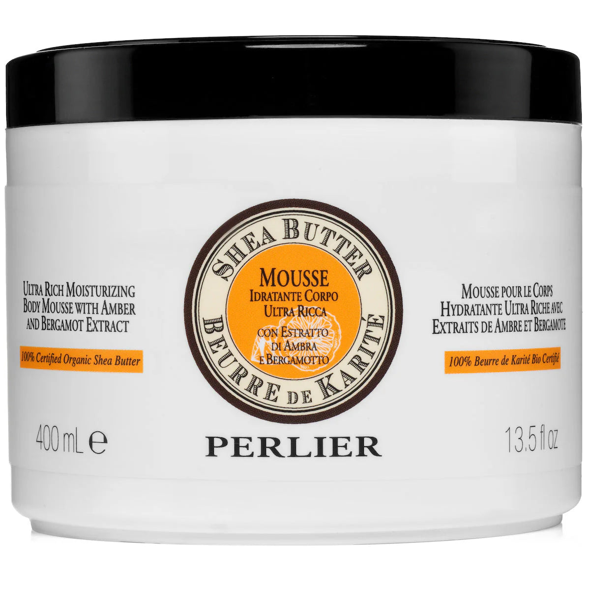 PERLIER SHEA BUTTER BODY MOUSSE