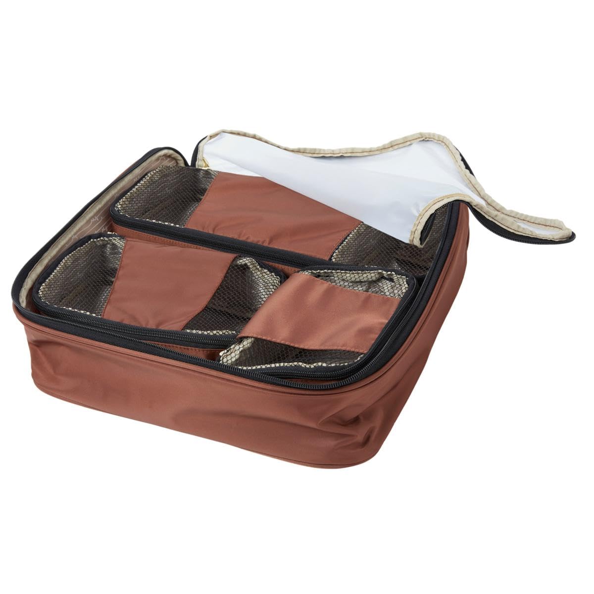Samantha Brown Slim Line Packing Cubes 4-Piece Set - Burgundy -
