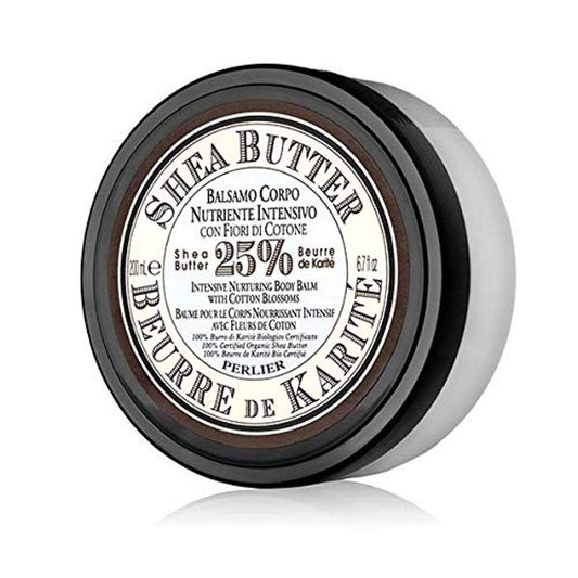 Perlier Shea Butter Body Balm With Cotton Blossom, 6.7 fl. oz.