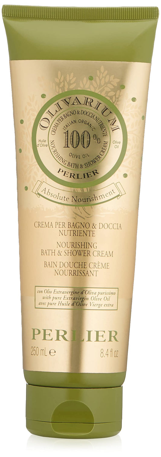 Perlier Extra Virgin Olive Oil Bath & Shower Cream, 8.4 fl. oz.