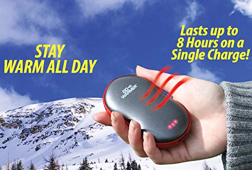 Spark Innovators Go Warmer - Rechargeable Personal Heater That Goes Anywhere! As Seen on TV!