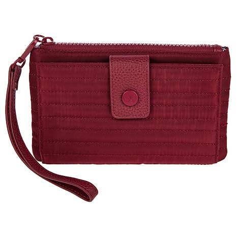 Samantha Brown To-Go RFID Quilted Travel Wallet