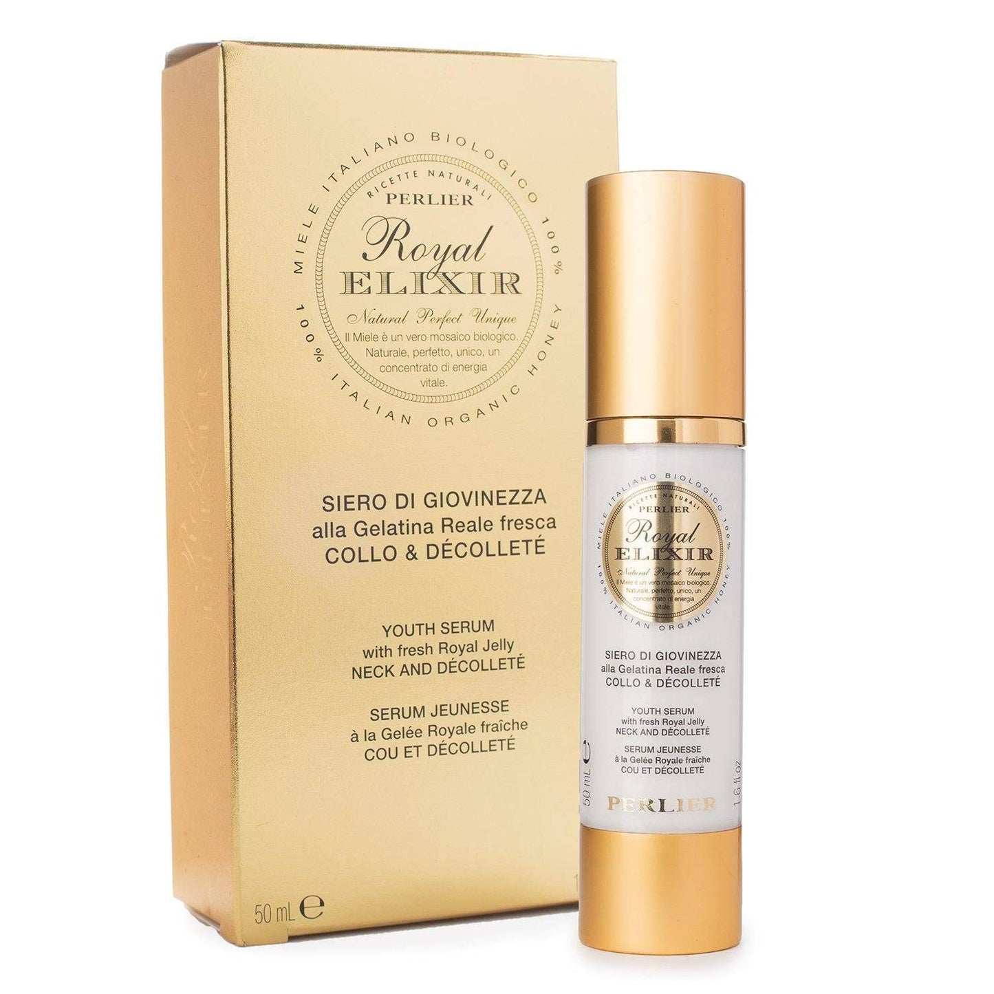 Perlier Royal Elixir Neck & Decollete Serum , 1.6 fl. oz.
