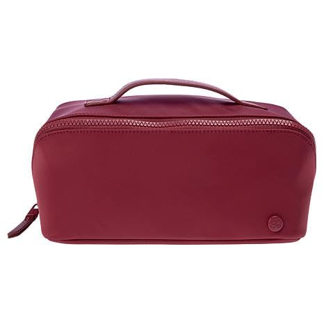 Samantha Brown Print Lined Polyester Cosmetic Case