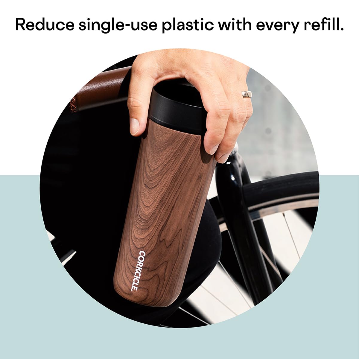 Corkcicle Commuter Cup Travel Mug with 360° Sip Lid