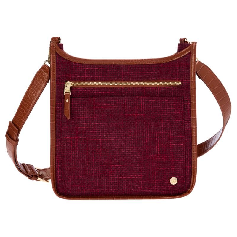 Samantha Brown To-Go Tweed Crossbody