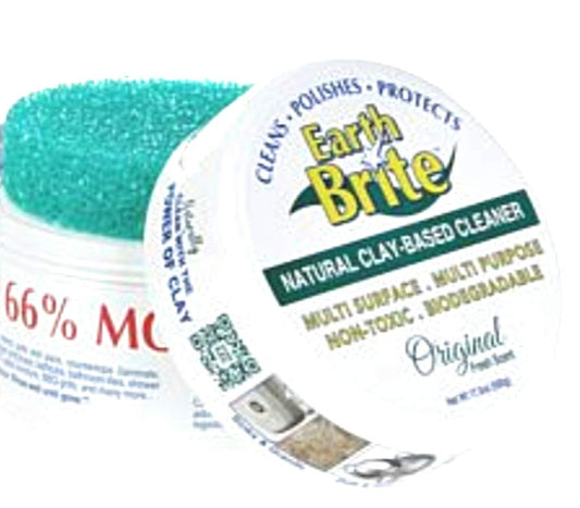 Earth Brite Natural Clay Multi Purpose Cleaner 17.5 Ounce