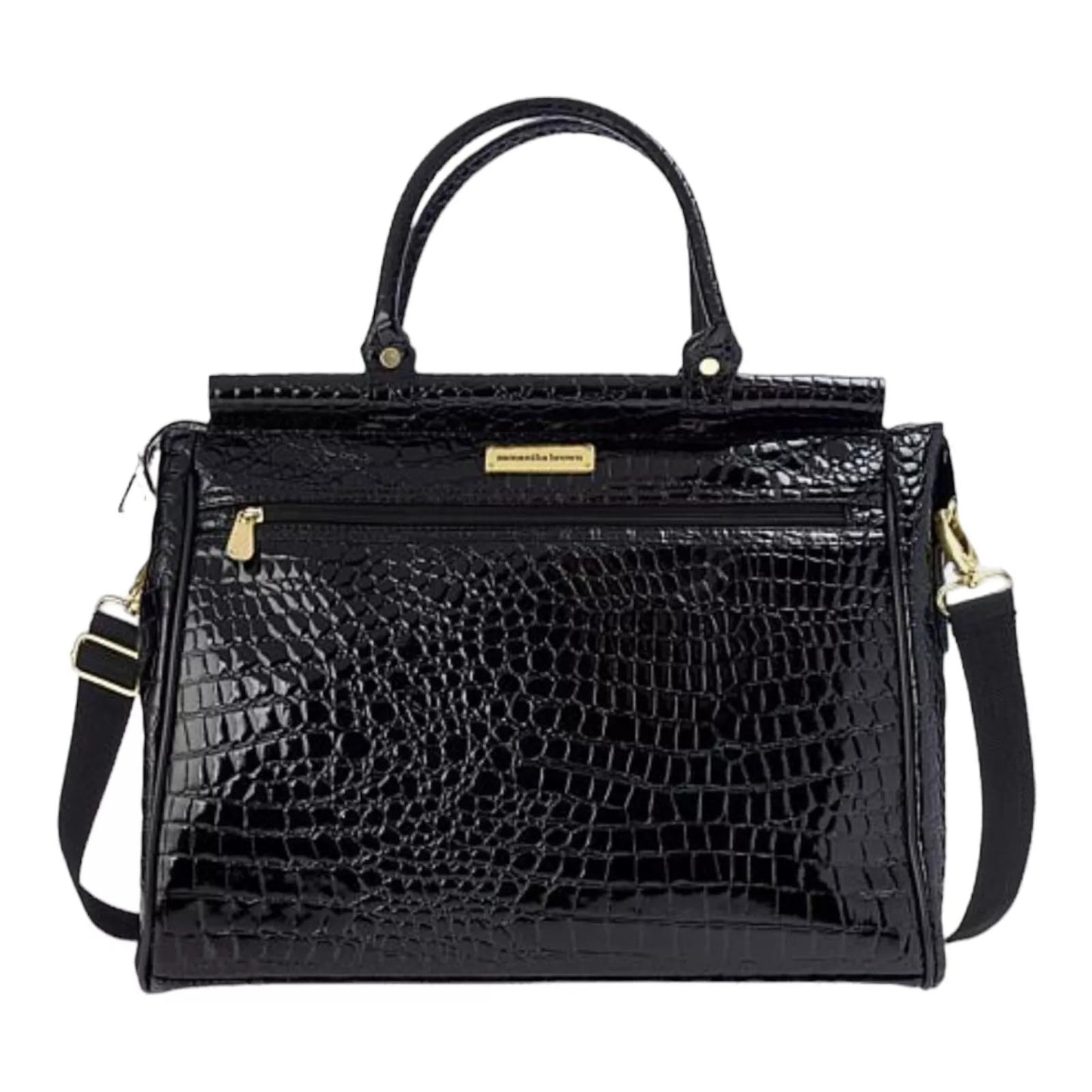 Samantha Brown Croco Dowel Bag