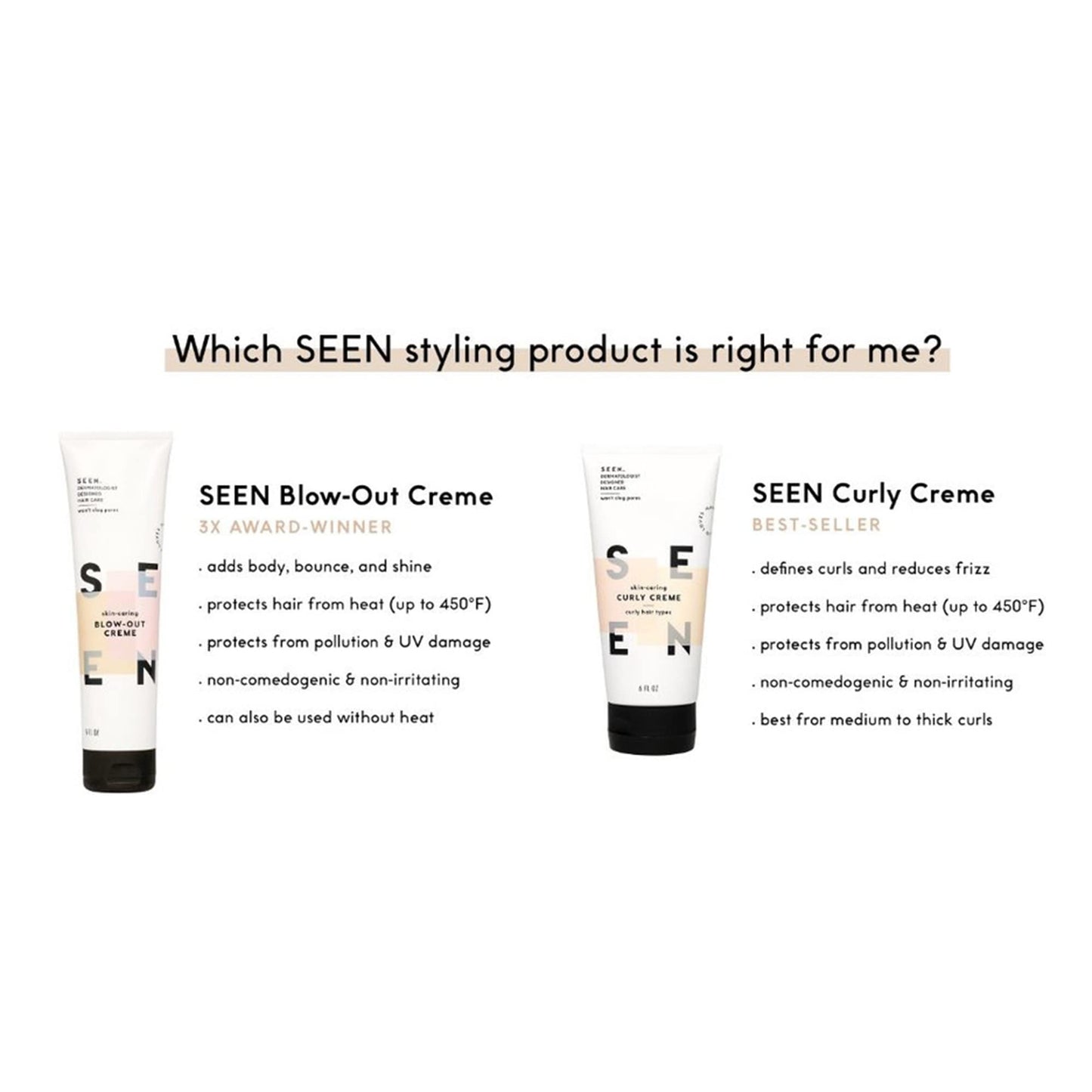 SEEN Blow-Out Creme - 5 Fl. Oz