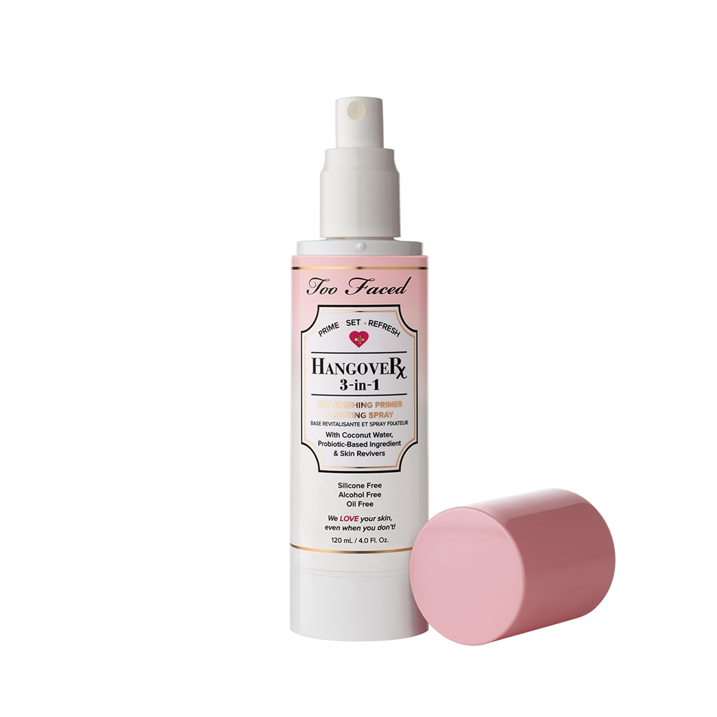 Too Faced Hangover 3-in-1 Primer & Setting Spray |Long Lasting + Hydrating