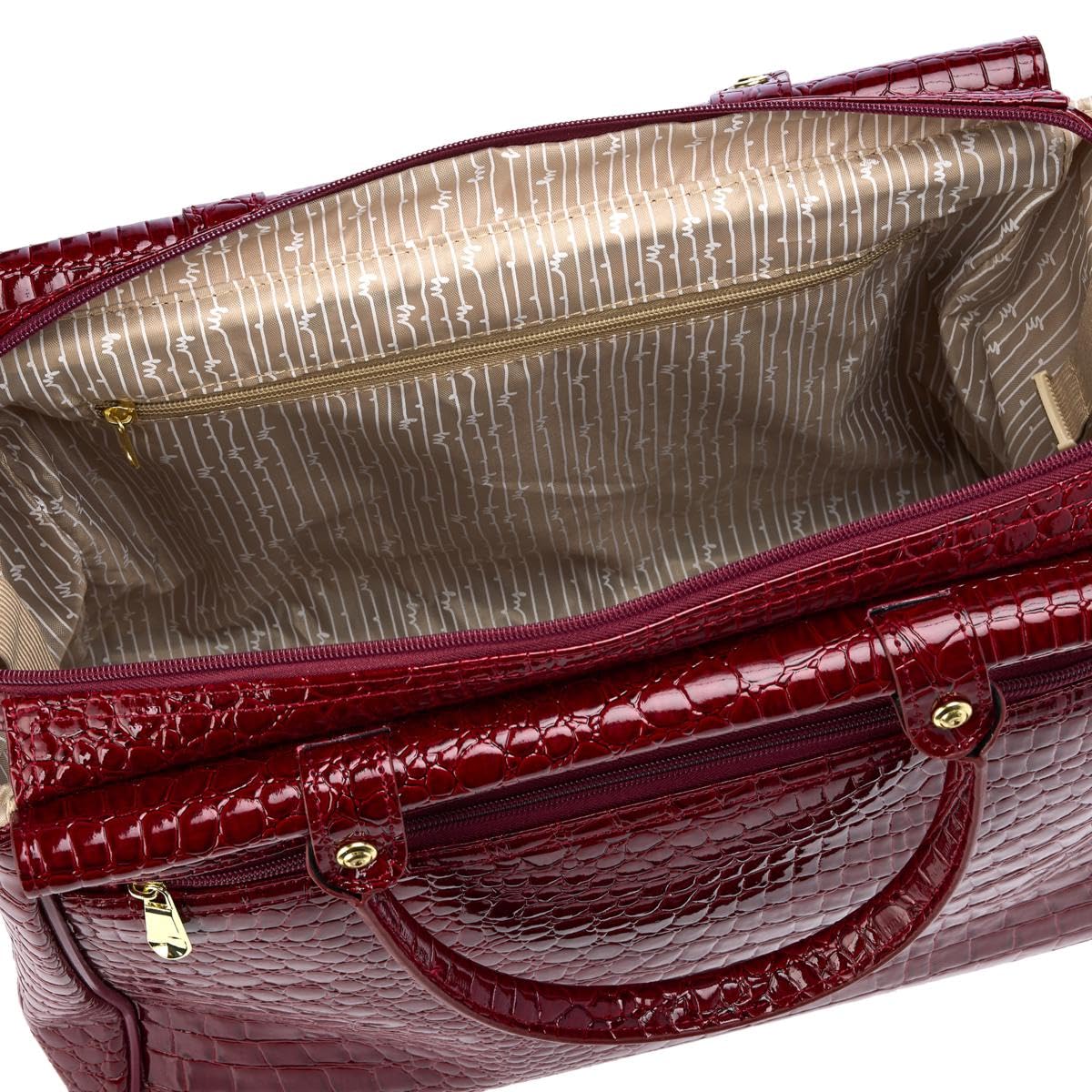 Samantha Brown Croco Dowel Bag