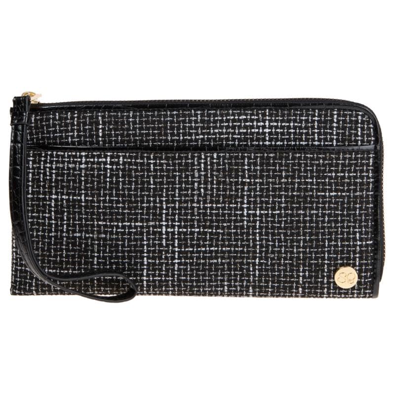 Samantha Brown To-Go RFID Tweed Travel Wallet