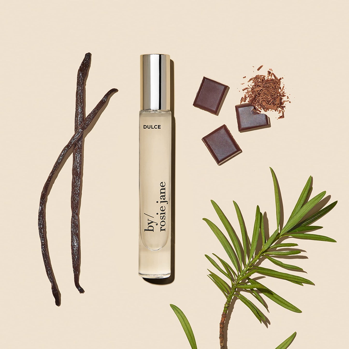 By Rosie Jane Eau De Parfum Travel Spray - Clean Perfume for Women - Essential Oil Mist with Notes of Nude Musk & Sweet Rose - Women's Fragrances