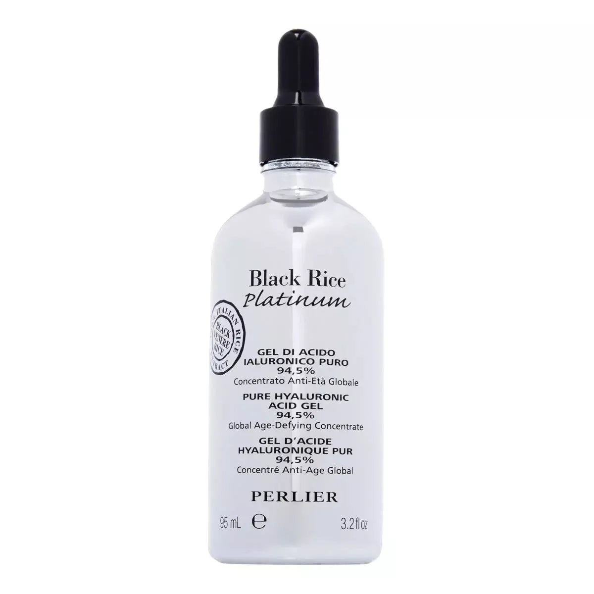 PERLIER BLACK RICE PLATINUM PURE HYALURONIC ACID 94.5%