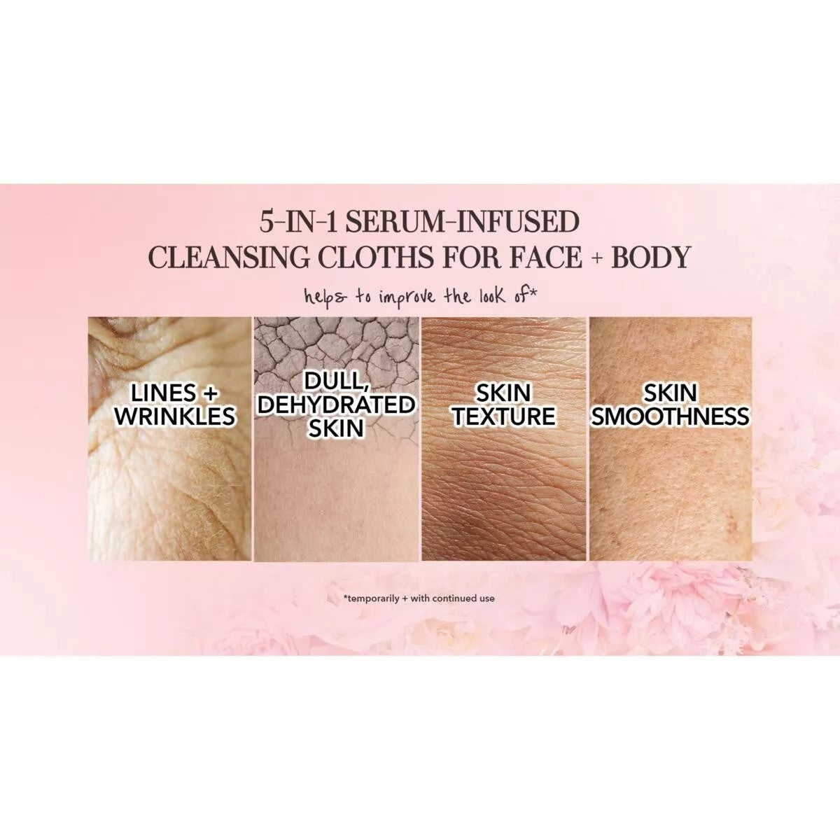 5-in-1 Serum-Infused Cleansing Cloths